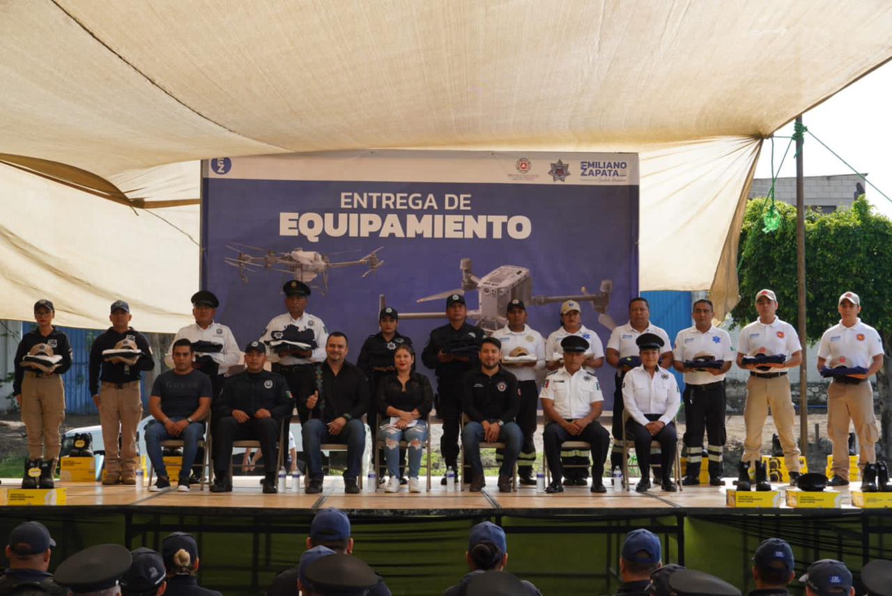 EMILIANO ZAPATA COMPROMETIDO CON LA SEGURIDAD 